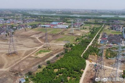 無人機(jī)助力白鶴灘保電工作 無人機(jī)助力白鶴灘保電工作