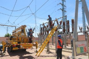 線路接火送電源 新站投運有保障 線路接火送電源 新站投運有保障