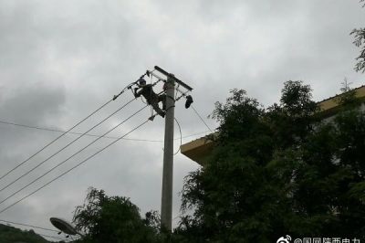 略陽電力：加快線路改造 力?？蛻羰嫘挠秒? title=