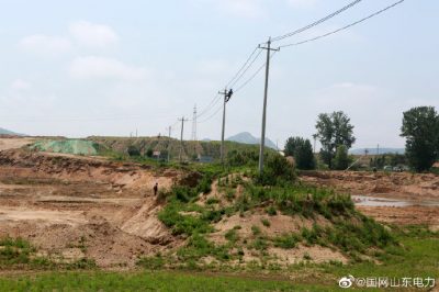 海陽供電公司積極配合海陽市防汛水利工程建設(shè) 海陽供電公司積極配合海陽市防汛水利工程建設(shè)