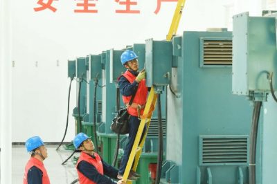 天長供電公司維護天長市潯河排澇站檢修 天長供電公司維護天長市潯河排澇站檢修