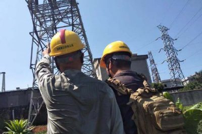 黃石供電公司檢修110千伏寶西線46號塔三相導(dǎo)線金具 黃石供電公司檢修110千伏寶西線46號塔三相導(dǎo)線金具