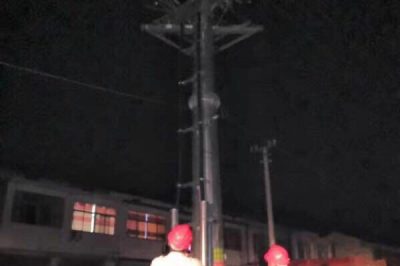 10kⅤ線路柱上開關(guān)、變壓器樁頭、高壓線路導(dǎo)線搭頭處等進(jìn)行紅外測(cè)溫