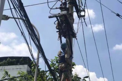 江北供電公司10kV線路故障已經(jīng)處理完畢 江北供電公司10kV線路故障已經(jīng)處理完畢