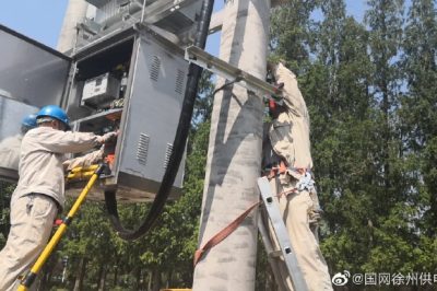 吳閘社區(qū)慈佑之家安裝一臺160千伏安變壓器 吳閘社區(qū)慈佑之家安裝一臺160千伏安變壓器
