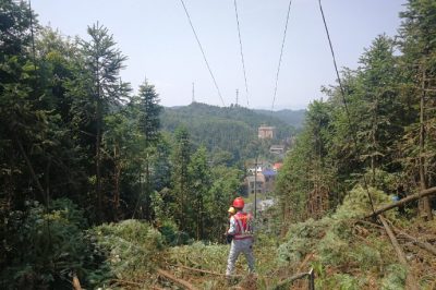 衡東縣電力公司開展甘農(nóng)線通道治理 衡東縣電力公司開展甘農(nóng)線通道治理