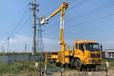 10千伏胡家線21號桿帶電T接電纜 10千伏胡家線21號桿帶電T接電纜
