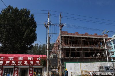 蘭陵縣供電公司對10千伏金橋線進(jìn)行拆除遷改 蘭陵縣供電公司對10千伏金橋線進(jìn)行拆除遷改