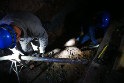128城南線(xiàn)路煙草公司支電纜線(xiàn)路挖斷搶修 128城南線(xiàn)路煙草公司支電纜線(xiàn)路挖斷搶修