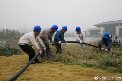 梁山縣供電公司敷設(shè)電纜 服務(wù)東部新城建設(shè) 梁山縣供電公司敷設(shè)電纜 服務(wù)東部新城建設(shè)