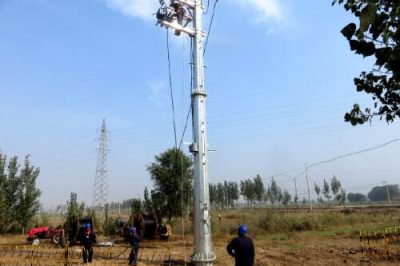 10千伏丁張線張廟支線進行線路改造工程 10千伏丁張線張廟支線進行線路改造工程