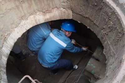 新華路實施10千伏線路電纜入地工程 新華路實施10千伏線路電纜入地工程