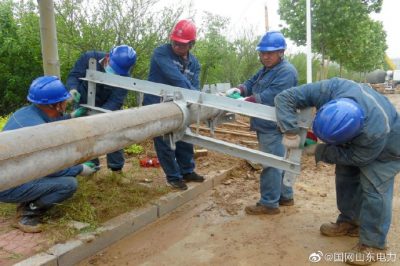 10千伏城西II線線路遷改 為鐵路施工讓路 10千伏城西II線線路遷改 為鐵路施工讓路