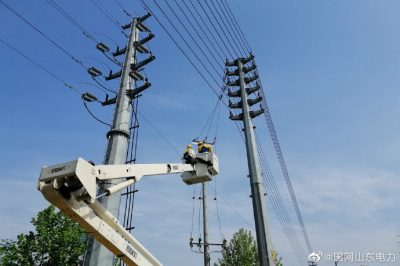 帶電消缺10千伏線路塔桿30余處 帶電消缺10千伏線路塔桿30余處