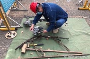 110千伏漢北線遷改工程圓滿完成 110千伏漢北線遷改工程圓滿完成