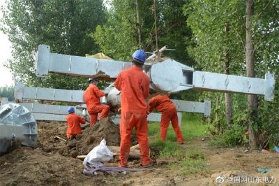 110千伏云北線56號(hào)塔段遷移改造 110千伏云北線56號(hào)塔段遷移改造