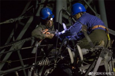4條線路進行集中消缺維護，更換耐張線夾12只、鍍鋅端子33個