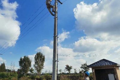 完成北山圩區(qū)7座灌溉智能泵站接電任務(wù) 完成北山圩區(qū)7座灌溉智能泵站接電任務(wù)