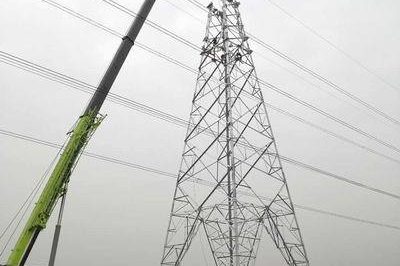 開展辛安110千伏輸電線路架設(shè) 開展辛安110千伏輸電線路架設(shè)
