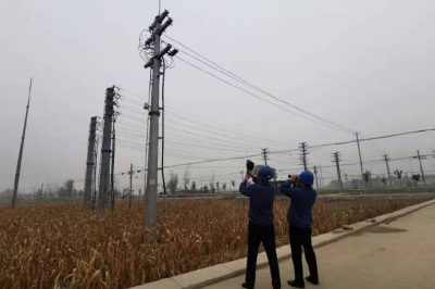 對10千伏楊堯線0378路“煤改電”線路進(jìn)行巡視