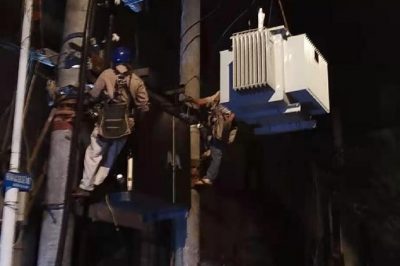 10千伏玉泉線新華聯(lián)公租房#1變因負(fù)荷過(guò)重導(dǎo)致停電