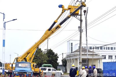 采用帶電作業(yè)方式改造20千伏國(guó)槐358線