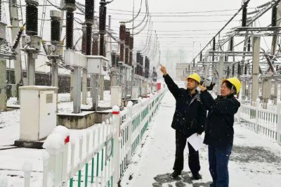 對變電站設備，110千伏、35千伏線路，配網線路設備進行特巡