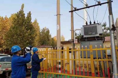 對煤改電線路進行特巡、測溫