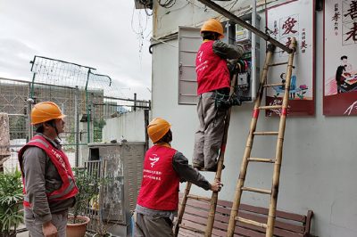 電廠送出工程全線光纜正式接通