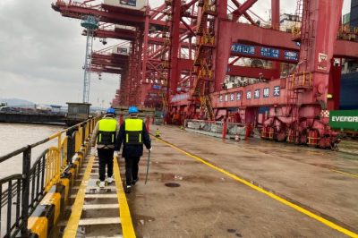 完成寧波舟山港高壓岸電設(shè)備冬季巡檢