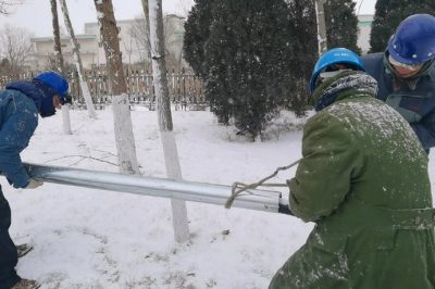 接客戶搶修申請后迅速組織人員開展故障排查