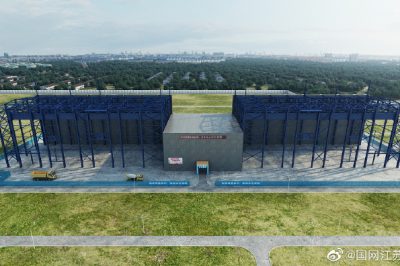 虞城換流站高端閥廳鋼結(jié)構(gòu)首吊成功 虞城換流站高端閥廳鋼結(jié)構(gòu)首吊成功