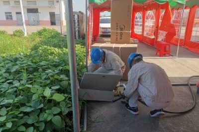 揚(yáng)州市江都區(qū)供電公司為核酸檢測(cè)點(diǎn)緊急接電 揚(yáng)州市江都區(qū)供電公司為核酸檢測(cè)點(diǎn)緊急接電